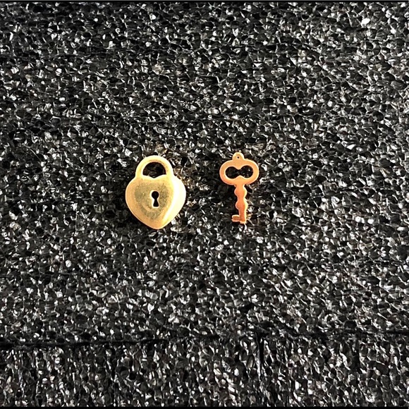 Jewelry - Lock and Key Stud Earrings